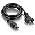 Cabo de Força para Notebook 3 Pinos Mickey 1,50 Metros Preto Multilaser - WI238 - WI238 - Imagem 1