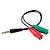 Cabo P3 M+ 2 P2 Fêmea 0,20Cm Preto Hoopson - P3-001 - P3-001 - Imagem 3
