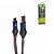 Cabo USB A-Macho - Type-C 1,0 Metro 3.0A Turbo Verde X-Cell - XC-CD-47 - XC-CD-47 - Imagem 1