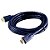 Cabo HDMI Macho x Macho 2.1 8K 19 Pinos Ultra HD 3,0 Metros Conectores Folheado a Ouro Aquário - 8K3 - 8K3 - Imagem 1