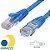 Cabo Patch Cord Cat.5E 3,0 Metros Azul Seccon SecLan CY-5128-CAT5E-3.0M-BL - Homologado ANATEL - CY-5128-CAT5E-3.0M-BL - Imagem 2