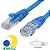 Cabo Patch Cord Cat.5E 5,0 Metros Azul Seccon SecLan CY-5128-CAT5E-5.0M-BL - Homologado ANATEL - CY-5128-CAT5E-5.0M-BL - Imagem 1