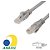 Cabo Patch Cord Cat.6 2,5 Metros Cinza Seccon SecLan CY-5128-CAT6-2.5M-GY - Homologado ANATEL - CY-5128-CAT6-2.5M-GY - Imagem 1
