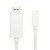 Cabo USB Type-C Macho x HDMI-Macho 1,8 Metros 4K F3 - 1332 - 1332 - Imagem 3