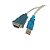 Cabo USB A-Macho - Serial DB9-Macho 45 Centimetros Seccon SecLan - HL-0700-0.45M - HL-0700-0.45M - Imagem 2