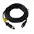 Cabo Extensor 4 metros para Câmera Veicular Hikvision AE-MC0201-4 - AE-MC0201-4 - Imagem 1
