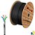 Cabo de Rede Blindado 23AWG Megatron Cat.6 4 Pares Preto 2735 Rolo com 500 Metros - 100% Cobre Homologado ANATEL - 2735 - Imagem 1