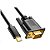 Cabo Conversor USB-C para VG 1,8 metros Comtac - 20119446 - 20119446 - Imagem 1