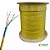 Cabo de Rede Blindado 23AWG Legrand Cat.6A LSZH 4 Pares Amarelo 32778 Bobina com 500 Metros - 100% Cobre Homologado ANATEL - 32778 - Imagem 1