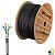 Cabo de Rede Blindado 23AWG Megatron Cat.6 4 Pares Preto 2742 Rolo com 1000 Metros - 100% Cobre Homologado ANATEL - 2742 - Imagem 2