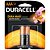 Pilha Alcalina AAA Duracell - MN2400B2 - Blister com 2 Pilhas - 74446 - Imagem 1