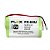 Bateria para Telefone sem Fio 600mAh 2,4V 2AA Flex Plug Universal Tipo 74 - FX-65U - FX-65U - Imagem 3