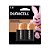 Pilha Alcalina Média C Duracell - 6412 - Blister com 2 Pilhas - 74443 - Imagem 3