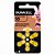 Pilha Auditiva PR10 1,45 Volts Duracell - 71357 - Blister com 6 Unidades - 71357 - Imagem 2