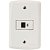 Tomada para Telefone RJ11 Lux2 com Espelho 4x2 Branco Tramontina - 57145/019 - 57145/019 - Imagem 1