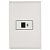 Tomada para Telefone RJ11 Liz com Espelho 4x2 Branco Tramontina - 57170/019 - 57145/019 - Imagem 2