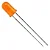 Led difuso 5mm - Laranja - Imagem 1