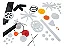 Kit 92 itens - Engrenagens Plásticas com Acessorios Diversos - Imagem 1