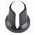 Knob Rotativo KH77 - Preto com Branco - Imagem 1