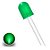 LED VERDE DIFUSO 10MM - Imagem 2