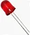 LED VERMELHO DIFUSO 10MM - Imagem 1