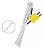 Termopar Tipo K TP-02 - Sensor Sonda 1m - Temperatura -50 a 700°C - Imagem 1