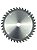 Disco de Serra Circular Com Vídea 180 x 20mm 36 Dentes 7 Polegadas Para Madeira Com Anel Redutor - Imagem 5