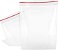 Saco Plástico ZipLoc PE 24x34-80 - 100 Unidades - Imagem 1