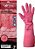 LUVA RANHURADA VOLK ROSA PAR G - Imagem 4