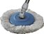 Mop FIT Giratório Compact 360º, Limpeza Fácil Balde Centrifugador 9 Litros, Nobre (Azul) - Imagem 2
