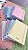 Agenda A5 (Tons pasteis) - Imagem 1