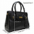 Bolsa de Couro Lolla Fly Preta - Imagem 4