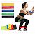 Kit 5 Faixas Elásticas Para Exercícios Mini Band Resistencia - Imagem 1