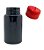 Frasco Pet Preto c/ Tampa Vermelha Flip Top - Imagem 1