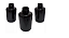 Kit Frasco Pet Preto c/ Tampa Flip Top Vermelha (24 unidades) - Imagem 1