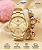 Relógio Feminino RuiXing Aço Dourado Elegância e Resistência - Imagem 3