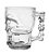 Kit Caneca De Vidro Caveira Para Chopp Cerveja Sorvete - Imagem 2
