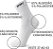Kit 12 Pares Meias Cinzas e Pretas Cano Alto Longo Sport Algodão - Imagem 5