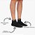 Meias Masculina Soquete Sport Kit 12 Pares Pretas e Cinzas - Imagem 5