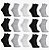Meias Masculina Cano Longo Lisas Kit 12 Pares - Imagem 1
