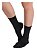 Meias Masculina Cano Longo Lisas Kit 12 Pares Cor Preta - Imagem 8