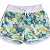 Shorts Feminino Curto Soltinho Estampado com Elástico Verão - Imagem 3