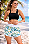 Shorts Feminino Curto Soltinho Estampado com Elástico Verão - Imagem 4
