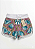 Shorts Feminino Curto Soltinho Estampado com Elástico Verão - Imagem 17