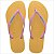 Chinelo Havaianas Slim Logo Pop Up Feminino - Amarelo - Imagem 1