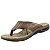 Chinelo Pegada em Couro Amortech Masculino- Anilina Rato - Imagem 1