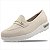 Tênis Modare Slip On Feminino - Creme - Imagem 1