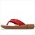 Tamanco Modare Ultra Conforto Reflex Sense Feminino - Vermelho/Camel - Imagem 2