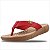 Tamanco Modare Ultra Conforto Reflex Sense Feminino - Vermelho/Camel - Imagem 1