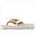 Tamanco Modare Ultra Conforto Reflex Sense Feminino - Dourado/Camel - Imagem 2